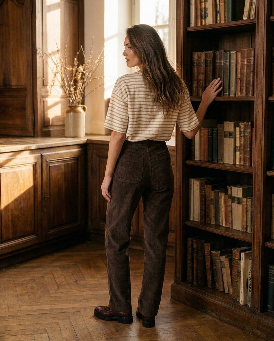 Pantalon Atlanty – Marron – Loëla