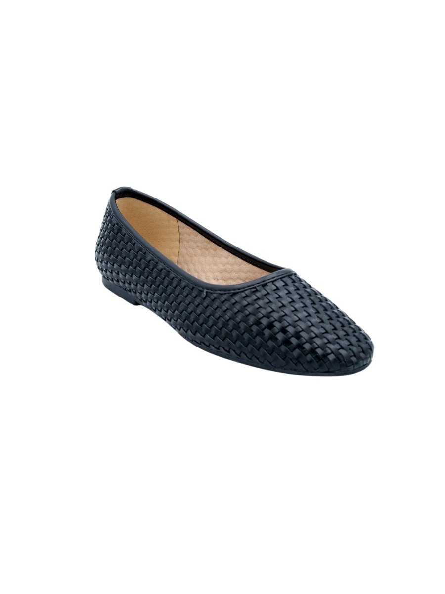 Ballerines Provence NOIR - VANESSA WU Mocassin pour femme