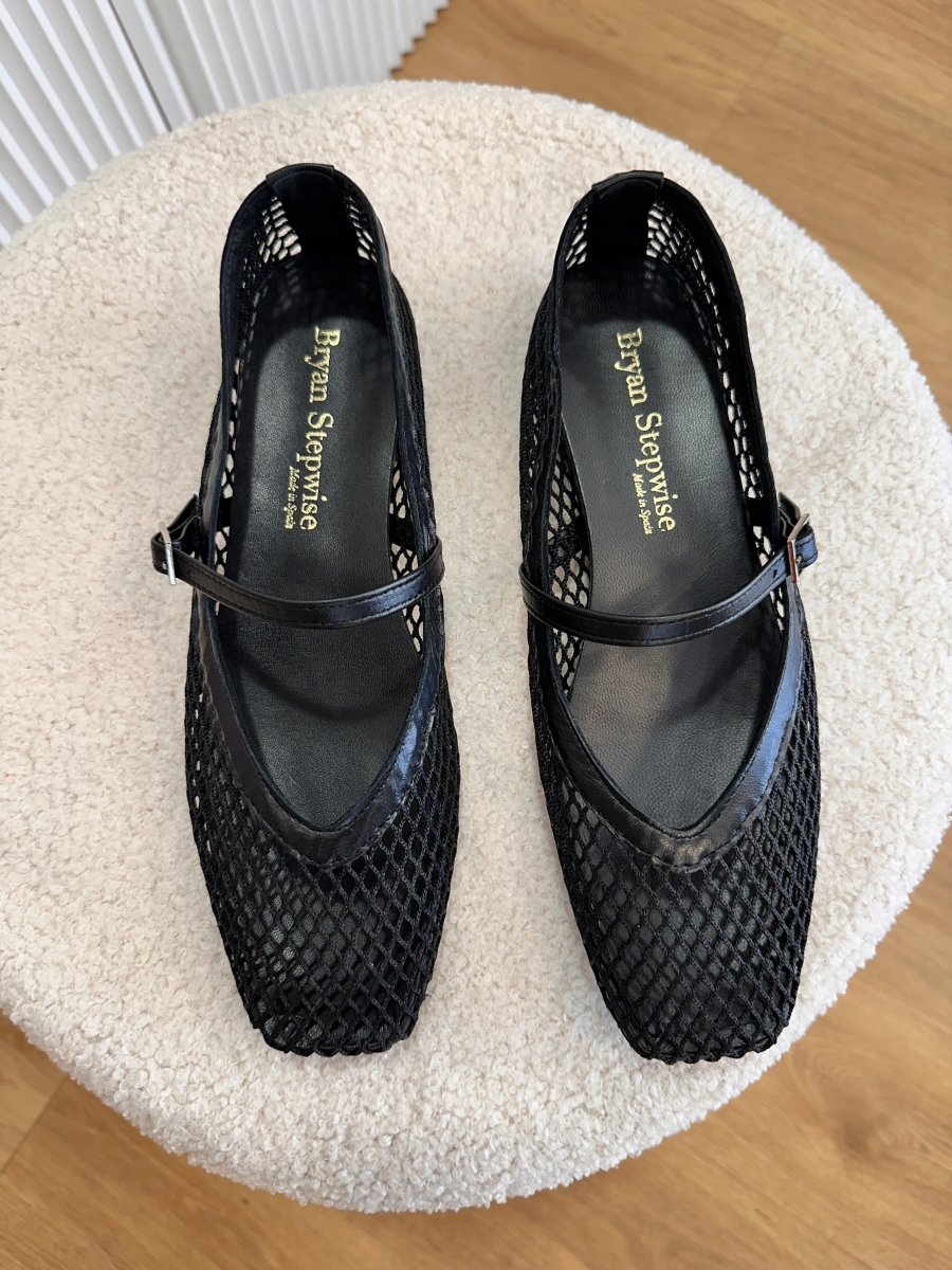 Ballerines Vic NOIR - BRYAN STEPWISE Sandales
