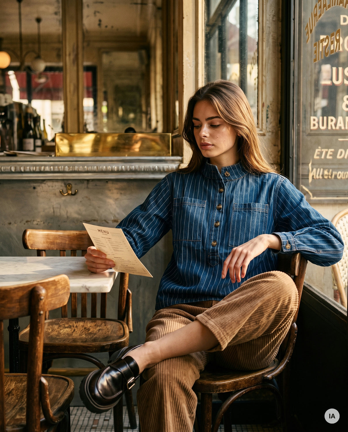 BLOUSE BERENICE - CHARLIOR Top — Image générée par IA