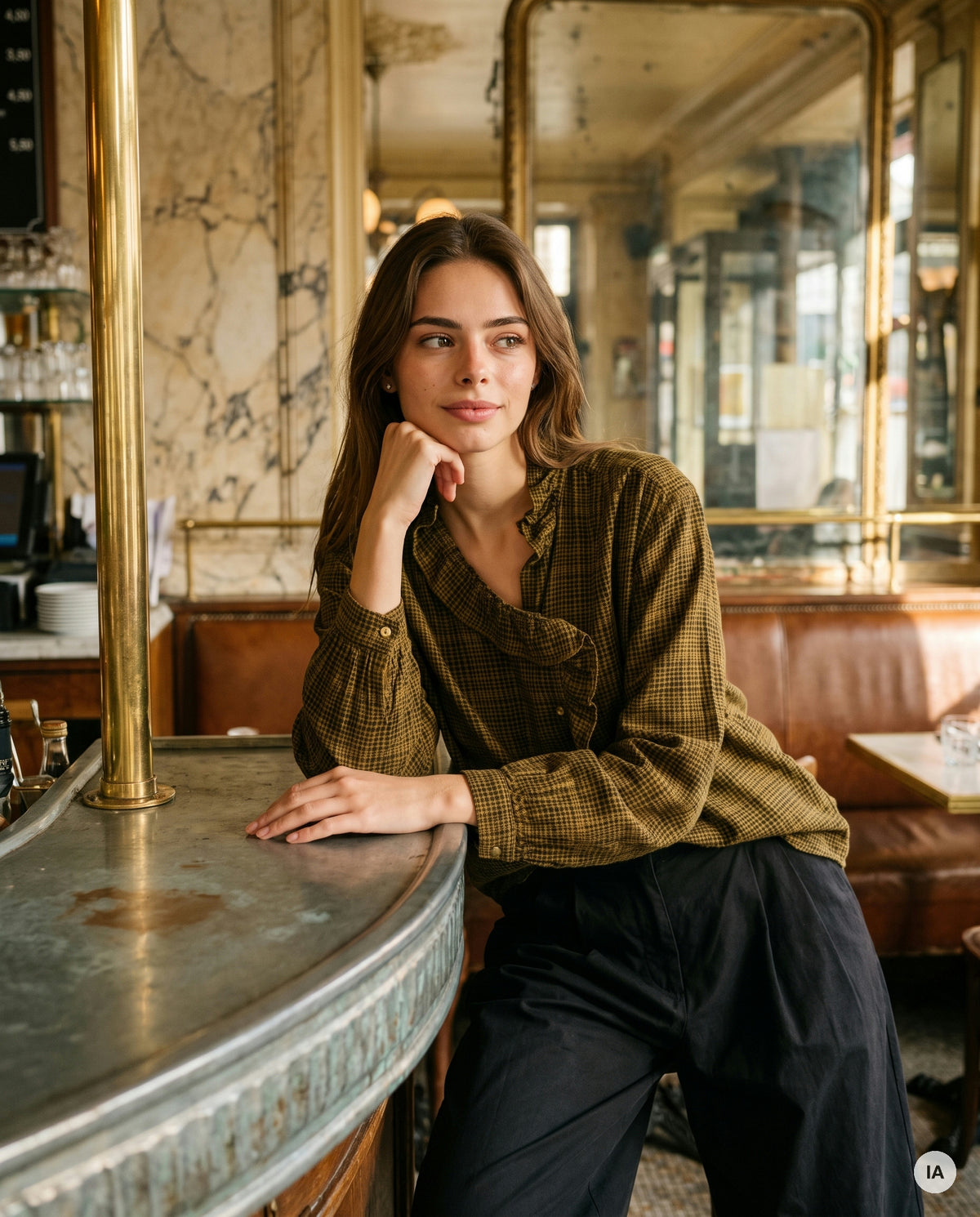 BLOUSE PALMY - W STUDIO Top — Image générée par IA