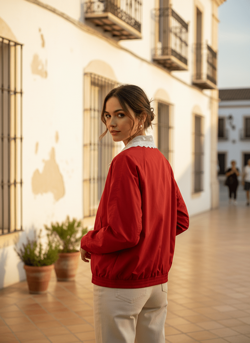 Bombers Josephine ROUGE - W STUDIO Veste