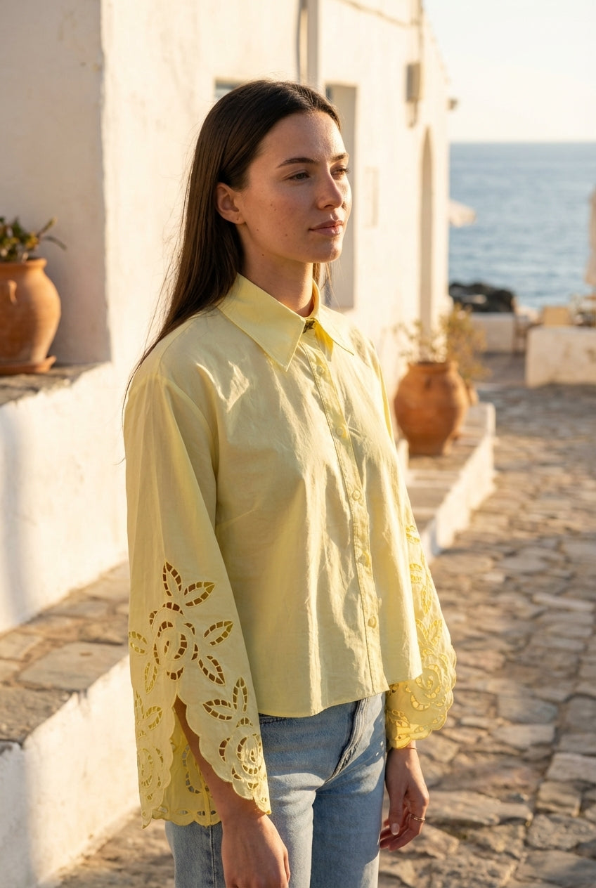 CHEMIE AVA JAUNE - CASBAH LOVE Top