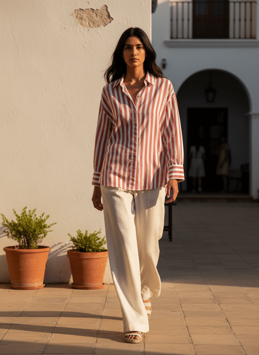 Chemise Alinne TERRACOTA - W STUDIO Top