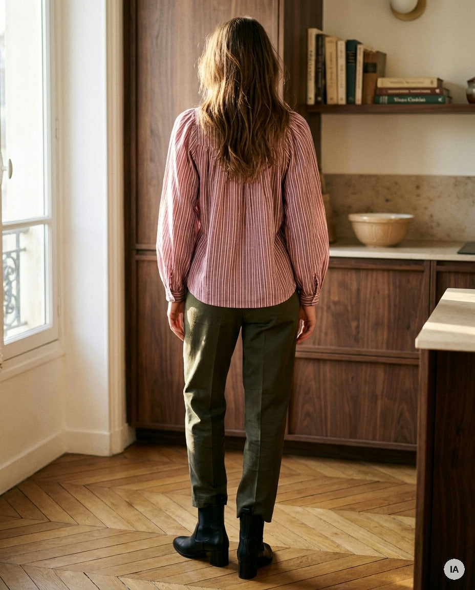 CHEMISE BAPTISTA - LAUREPLUSMAX Top — Image générée par IA