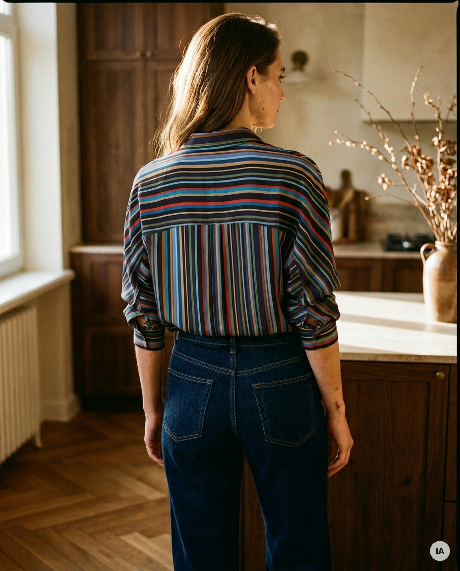 CHEMISE CALLY - LAUREPLUSMAX Top — Image générée par IA