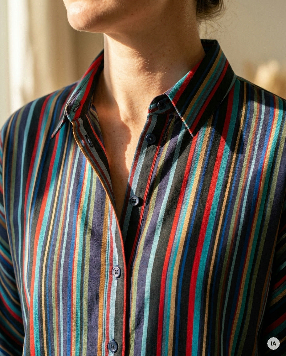 CHEMISE CALLY - LAUREPLUSMAX Top — Image générée par IA