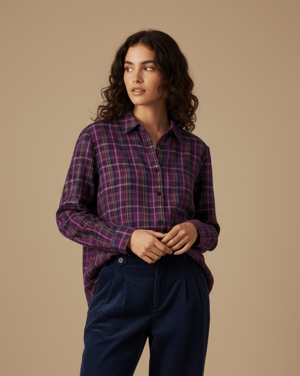 Chemise Gabriela PURPLE - THE KORNER Top