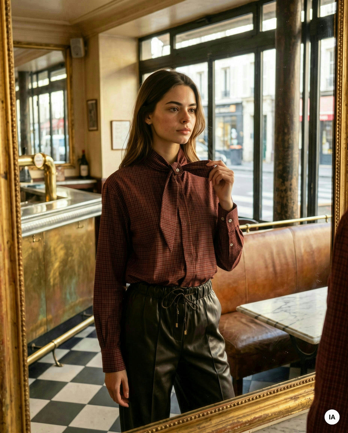 CHEMISE SAM - OPULLENCE Top — Image générée par IA