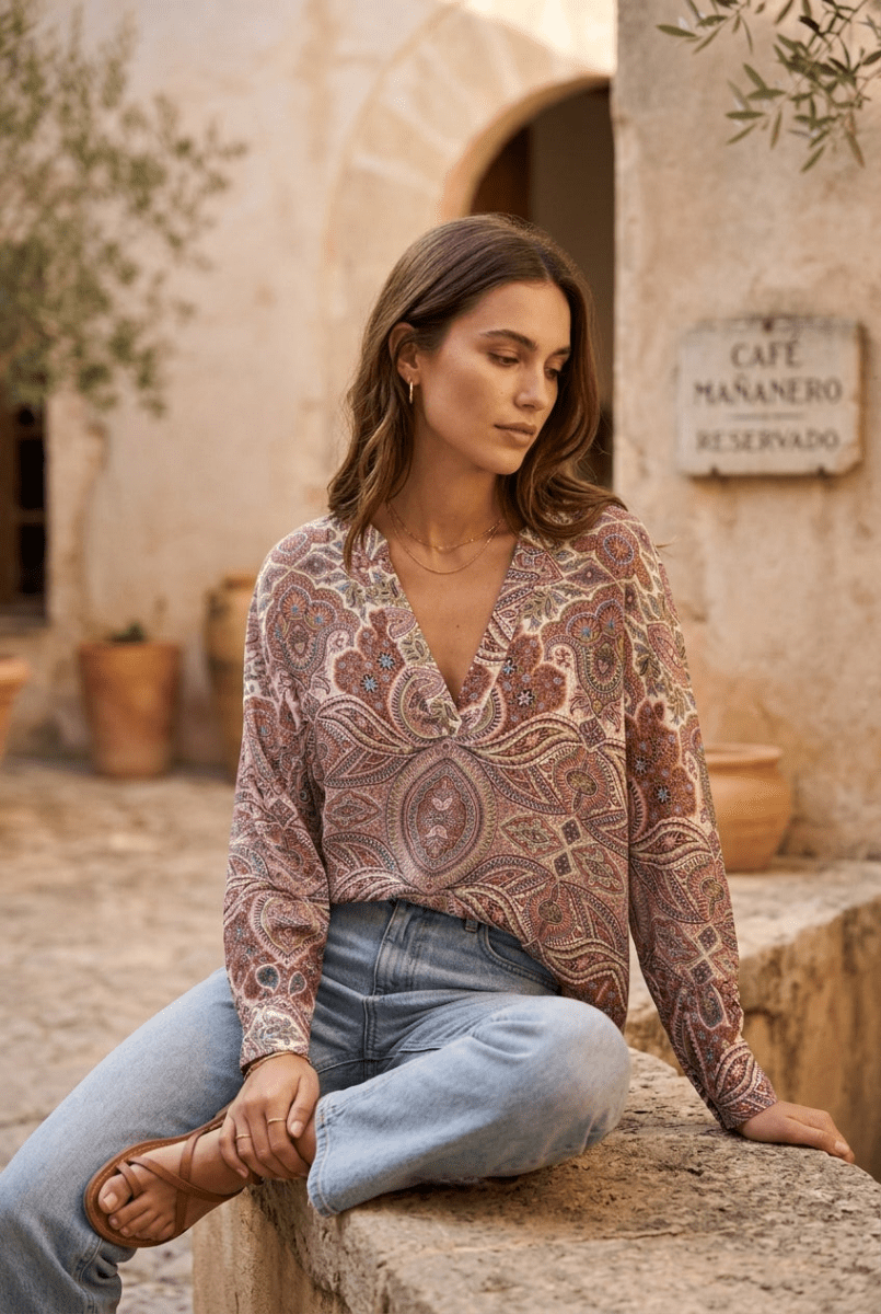 CHEMISIER SOLARO ODYSSEE - RUE MAZARINE Top