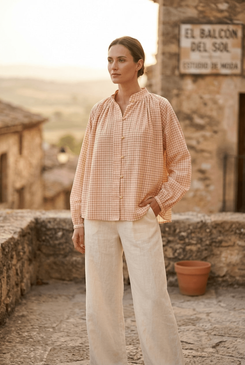 CHEMISIER TALIA SIENNE - RUE MAZARINE TOP