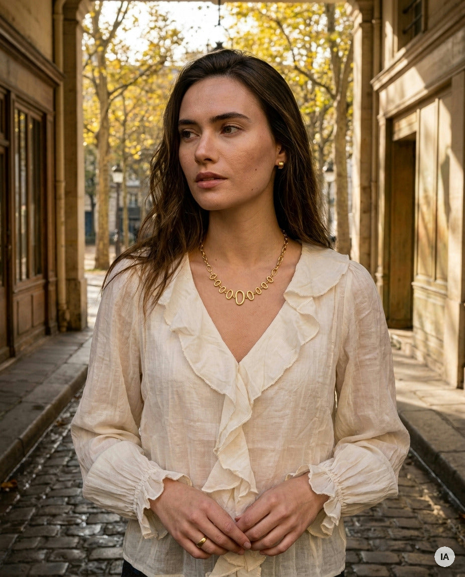 COLLIER MARINA - BOHM Bague — Image générée par IA