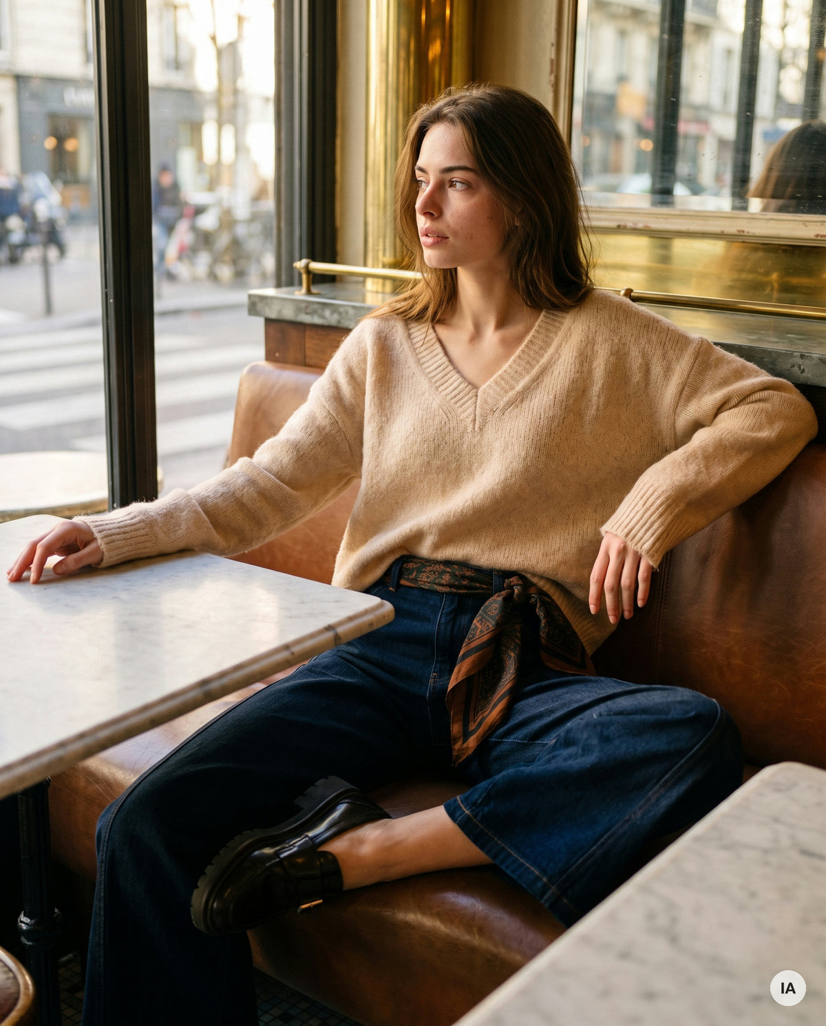 FOULARD ALAYA MARINE - LA PETITE ETOILE Ceinture — Image générée par IA
