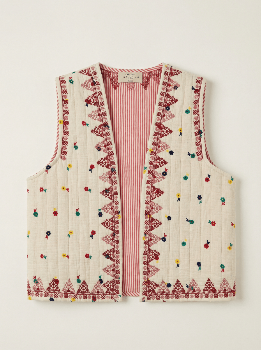 Gilet Krisna ROSE - W STUDIO Gilet