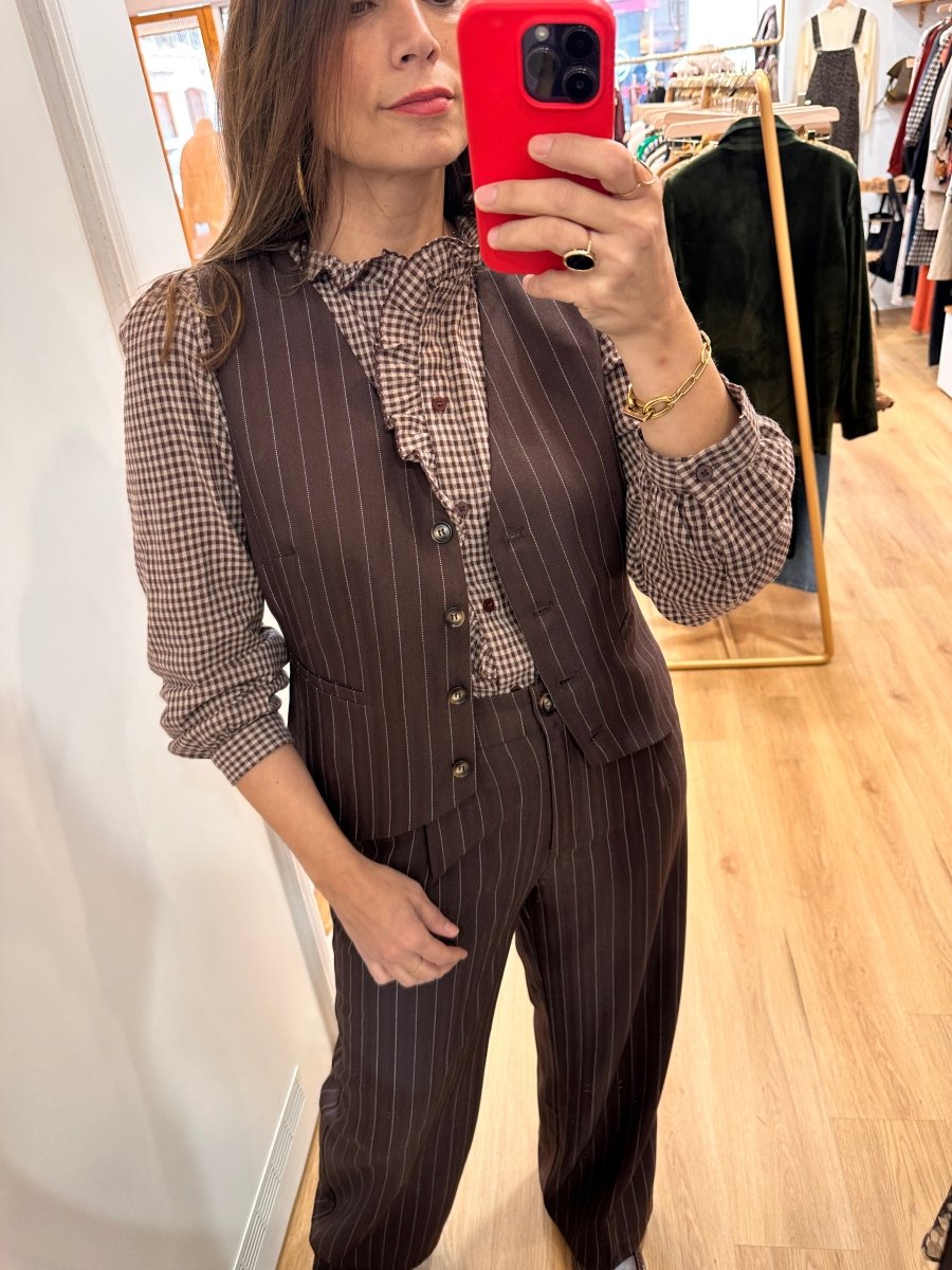 Gilet Maddy CHOCO - YCOO Gilet