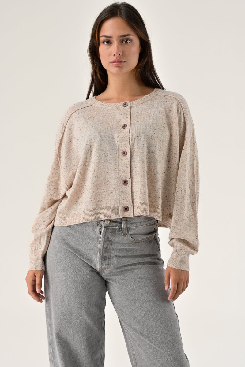 GILET MAELIE ECRU - ORFEO GILET