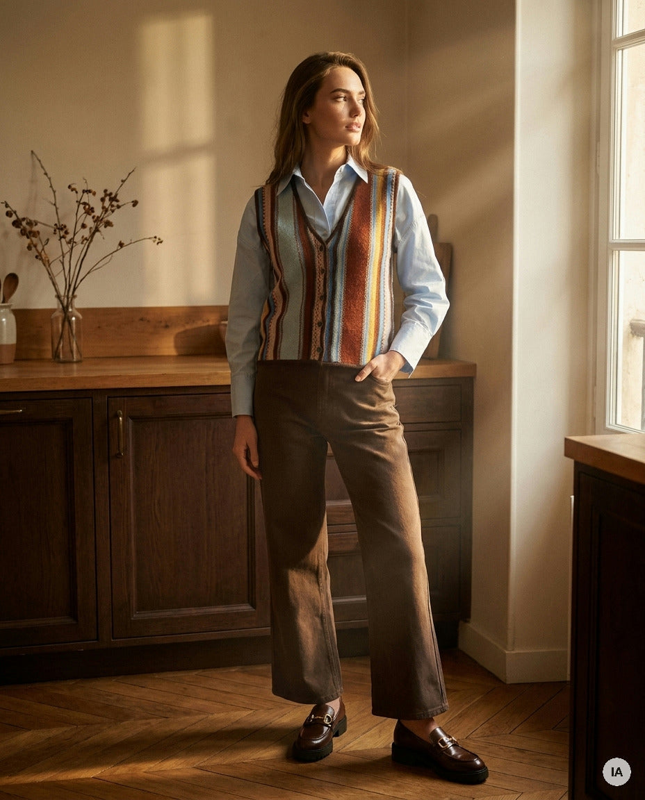 GILET MARIANNA - CASBAH LOVE Gilet — Image générée par IA