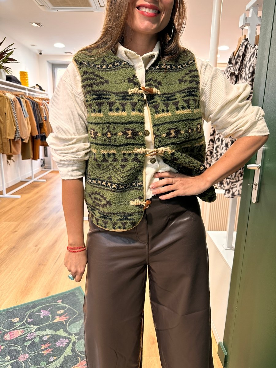Gilet Nelly IKAT - ORFEO Gilet