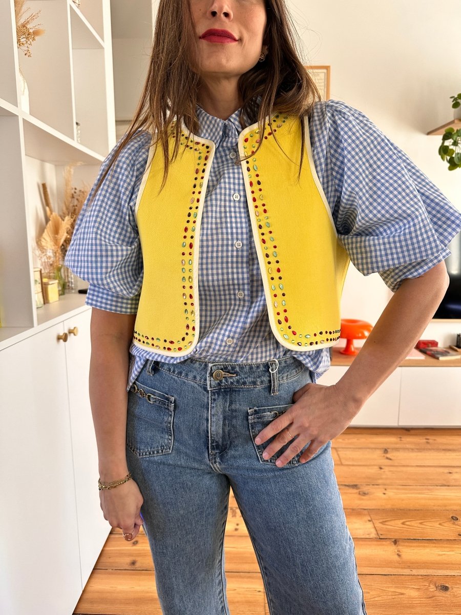 Gilet Victoire ROSE - ADORE Gilet