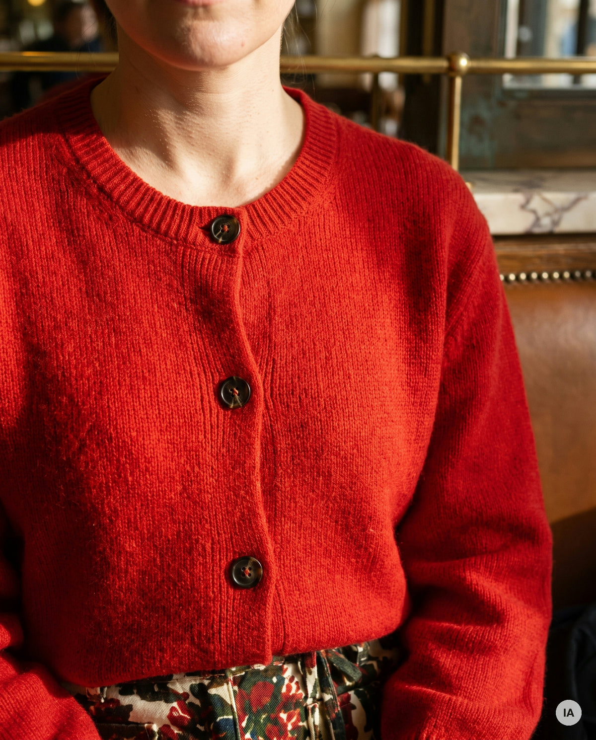 GILET WAYRA CERISE - ORFEO Gilet — Image générée par IA
