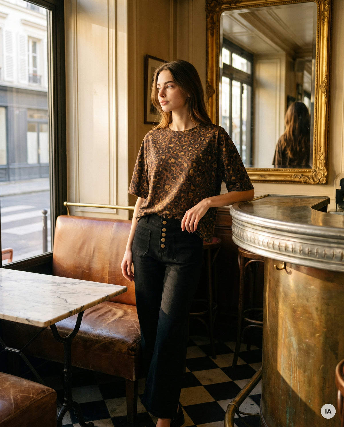 JEAN ATLANTA - LA PETITE ETOILE Pantalon — Image générée par IA