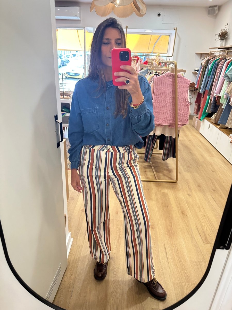 Pantalon Boris ROUILLE - CHARLIOR Pantalon