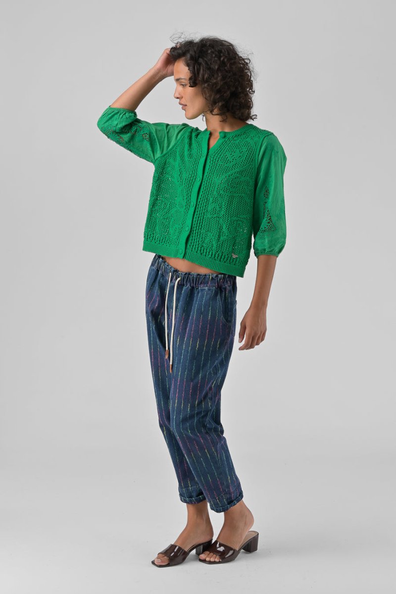 PANTALON LOLA BLEU - ORFEO PANTALON