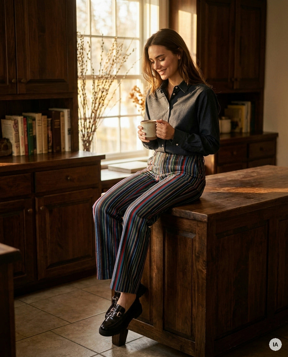 PANTALON PALOT - LAUREPLUSMAX divers — Image générée par IA
