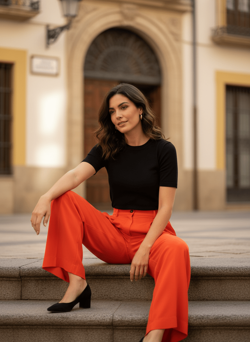 Pantalon Pepy CORAIL - ANGE Pantalon
