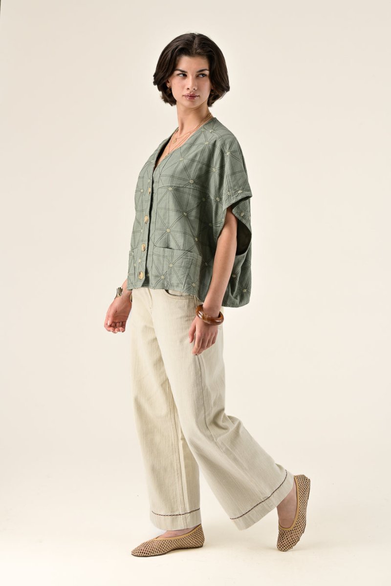 PANTALON ULRICH Beige - ORFEO PANTALON