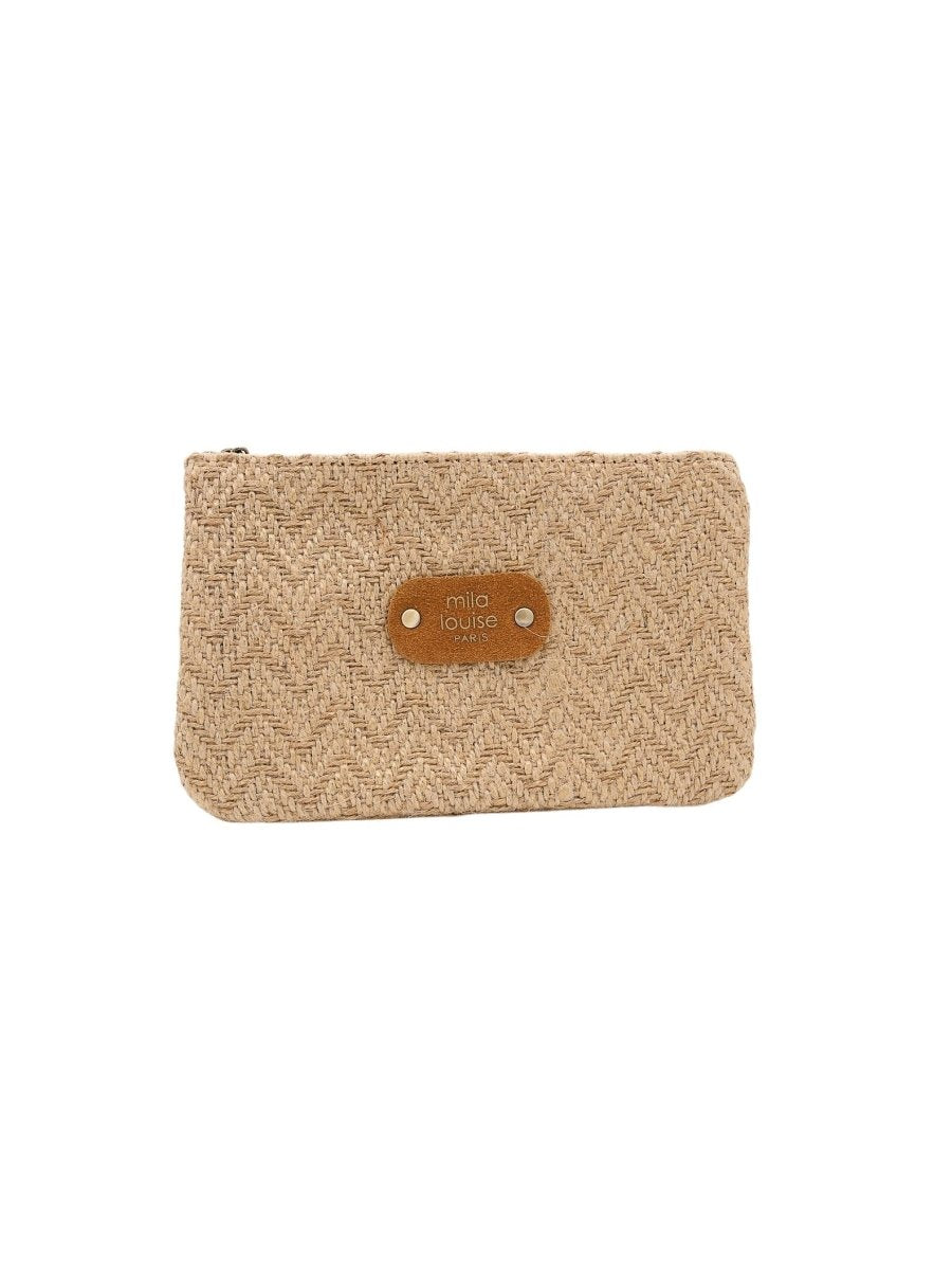 Petite Pochette JT2 CAMEL - MILA LOUISE Pochette pour femme