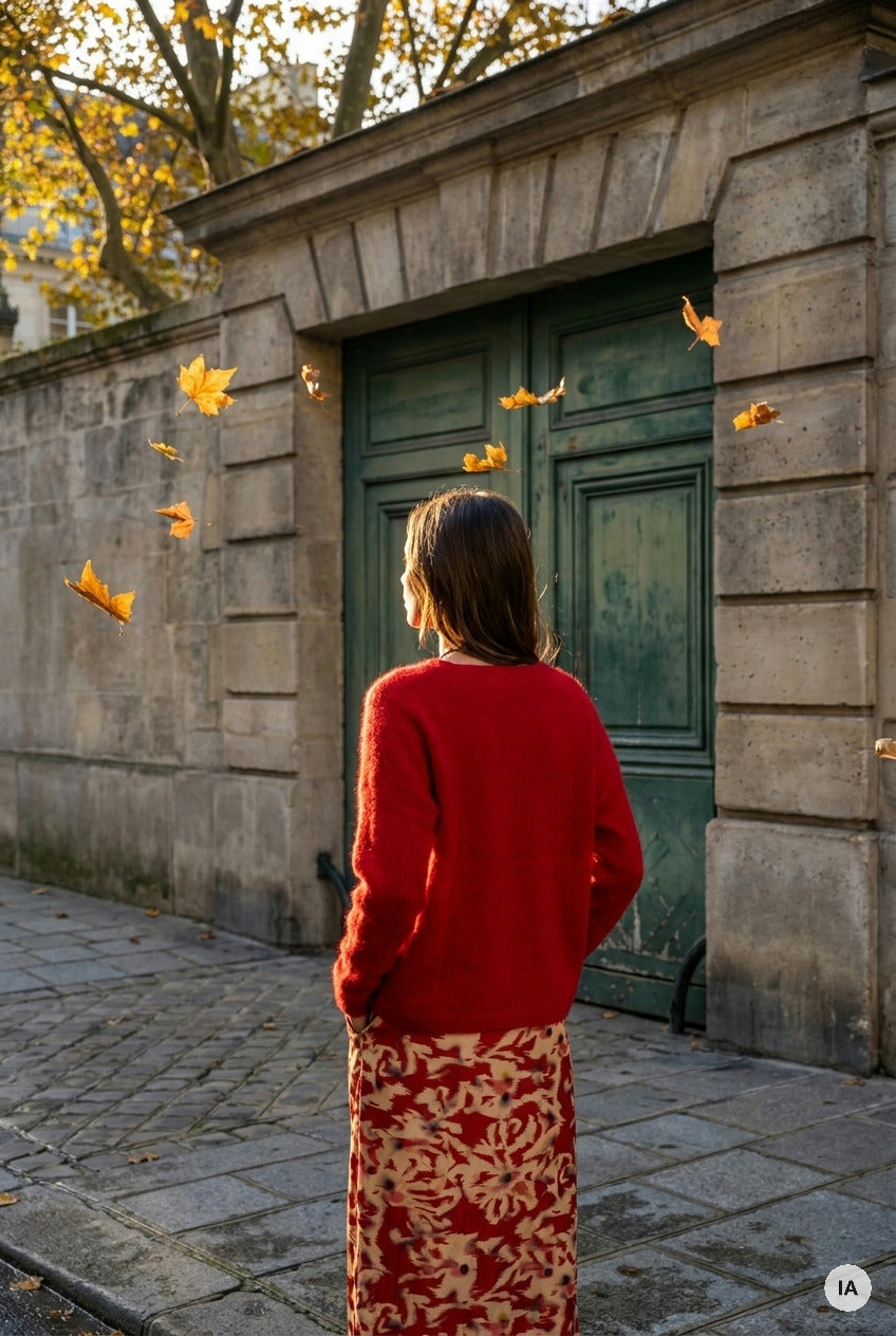 PULL BETTY RUBIS - ORFEO Pull — Image générée par IA