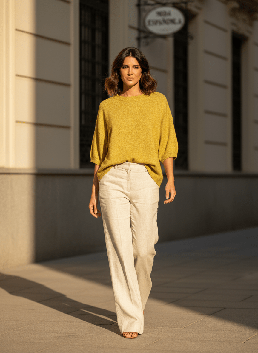 PULL KOOL OCRE - RUE MAZARINE PULL