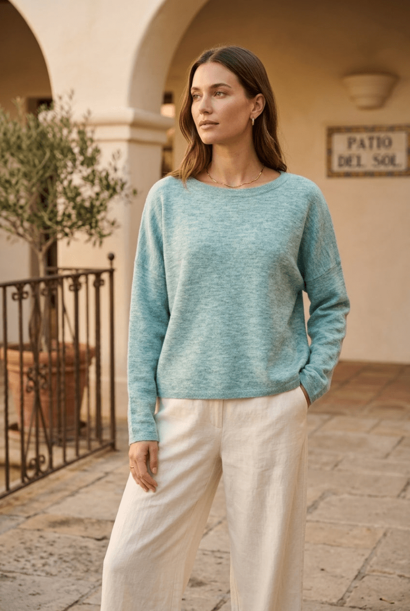 PULL LIVIA MINT - RUE MAZARINE PULL