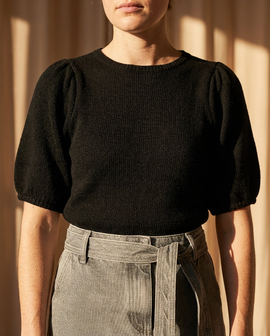 PULL PENELOPE NOIR - MINUIT DOUZE PULL