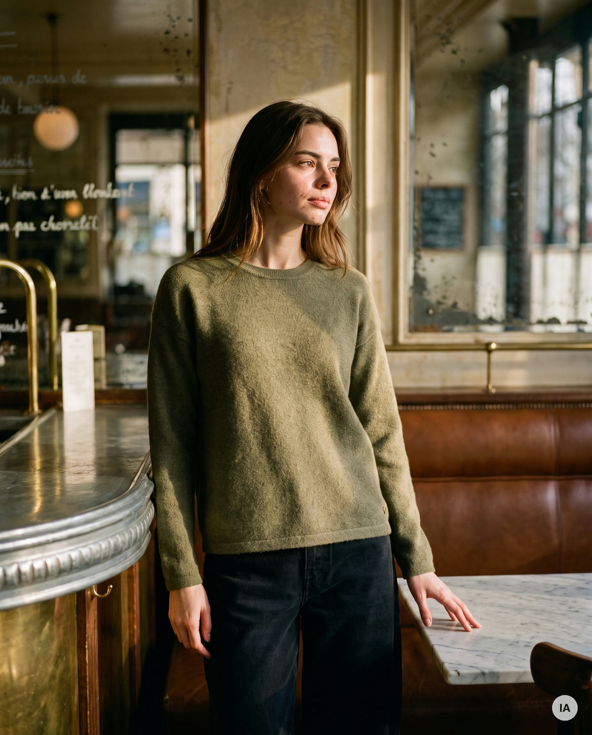 PULL SAMBA KAKI - ORFEO PULL — Image générée par IA