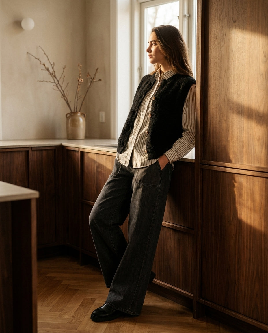PULL TRESOR NOIR - MINUIT DOUZE PULL