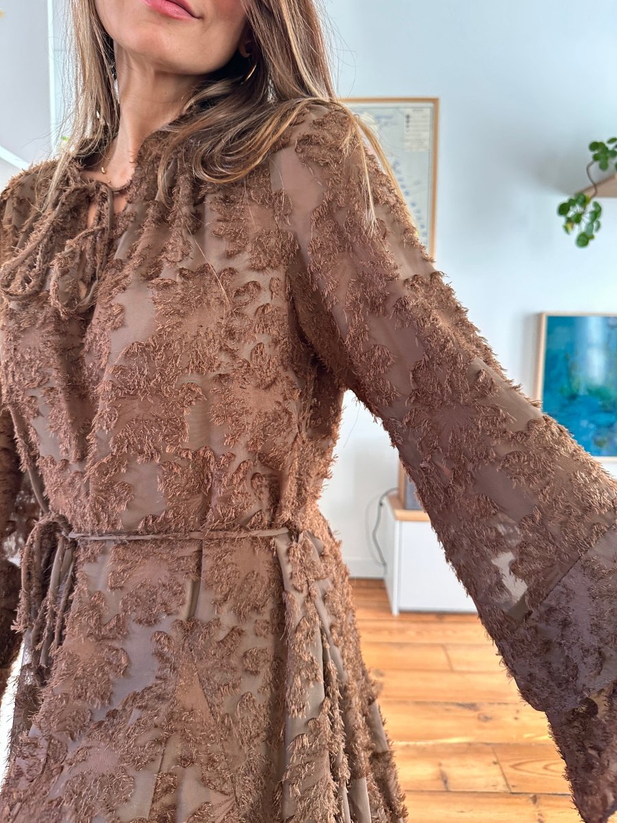 Robe Magda CHOCOLAT - KILKY Robe