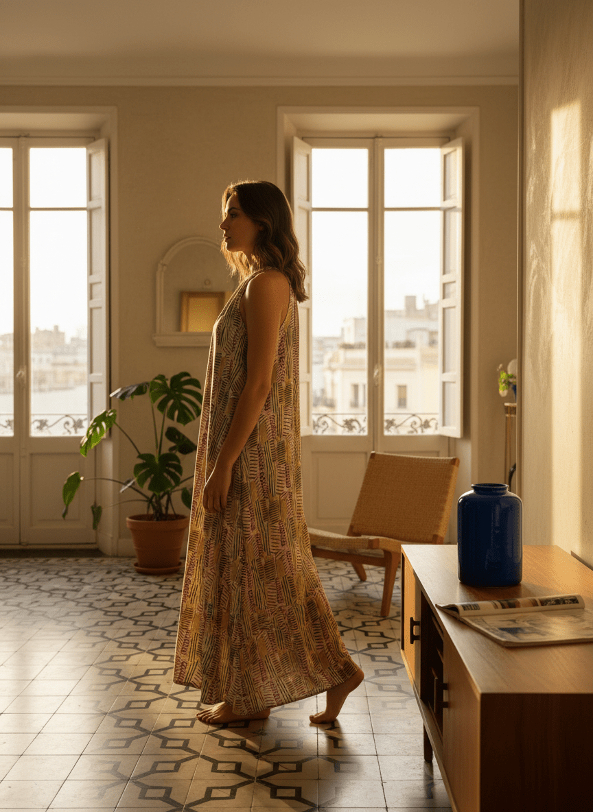 ROBE MAGDA KAKI - SEEUSOON Robe