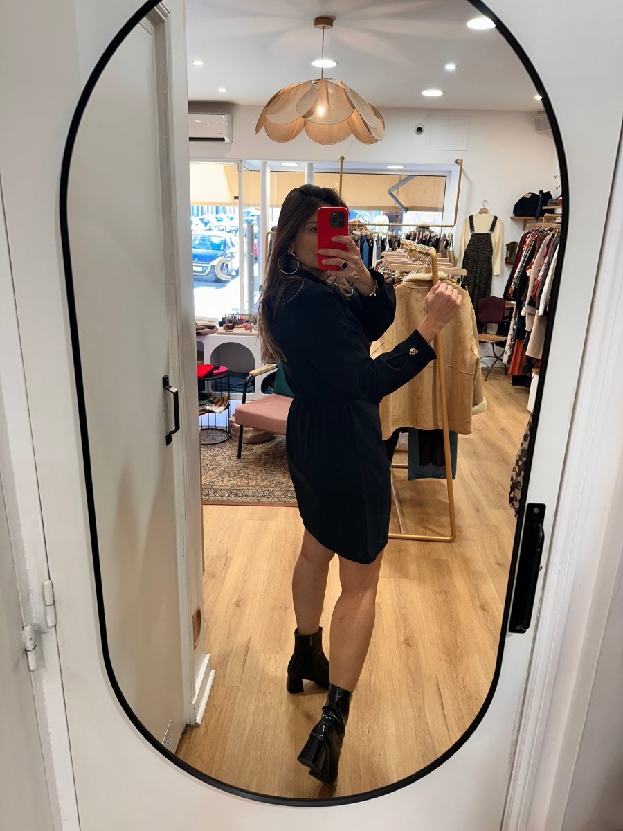 Robe Malola NOIR - ANGE Robe