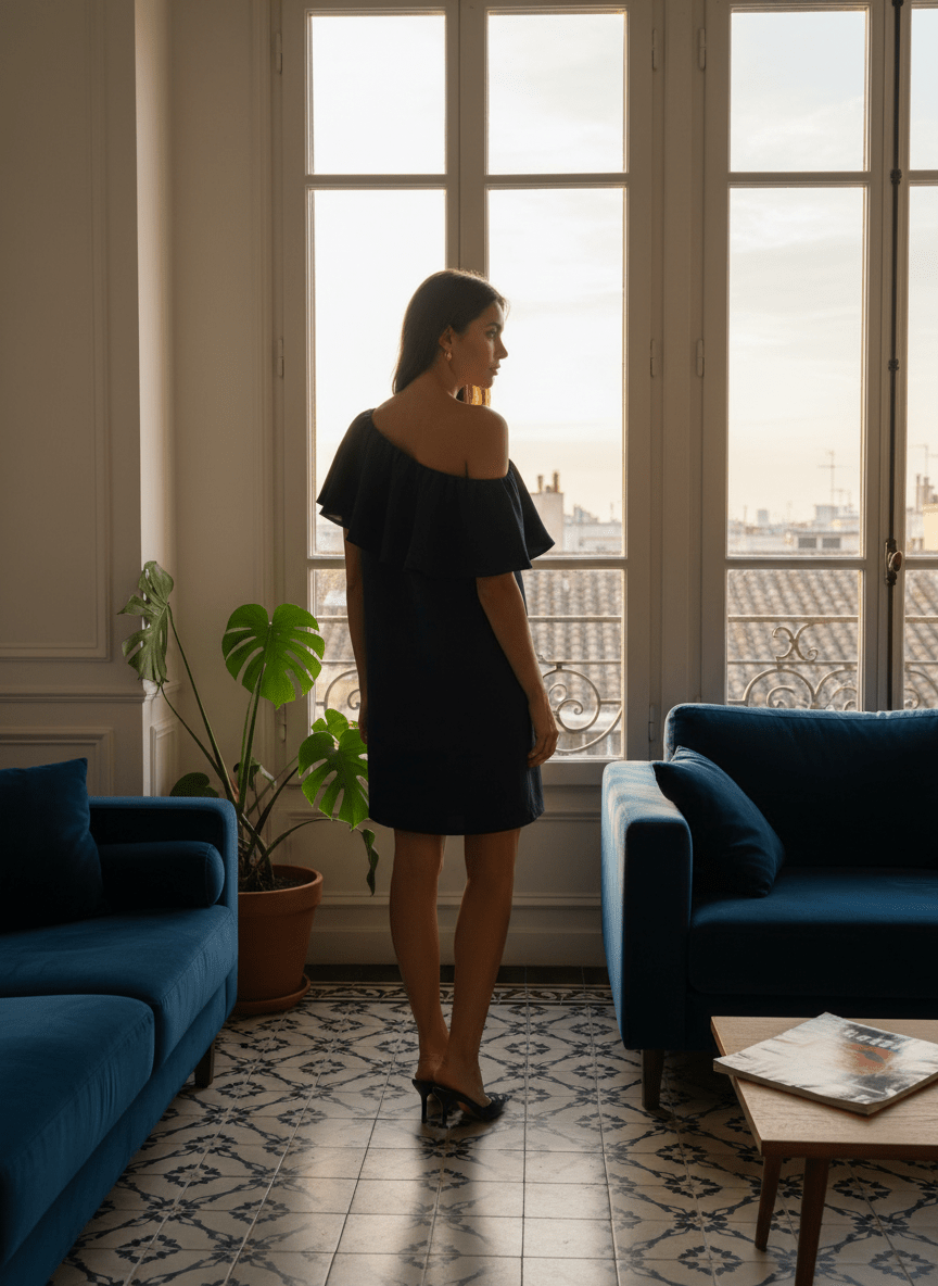ROBE RIMEL MARINE - LA PETITE ETOILE Robe