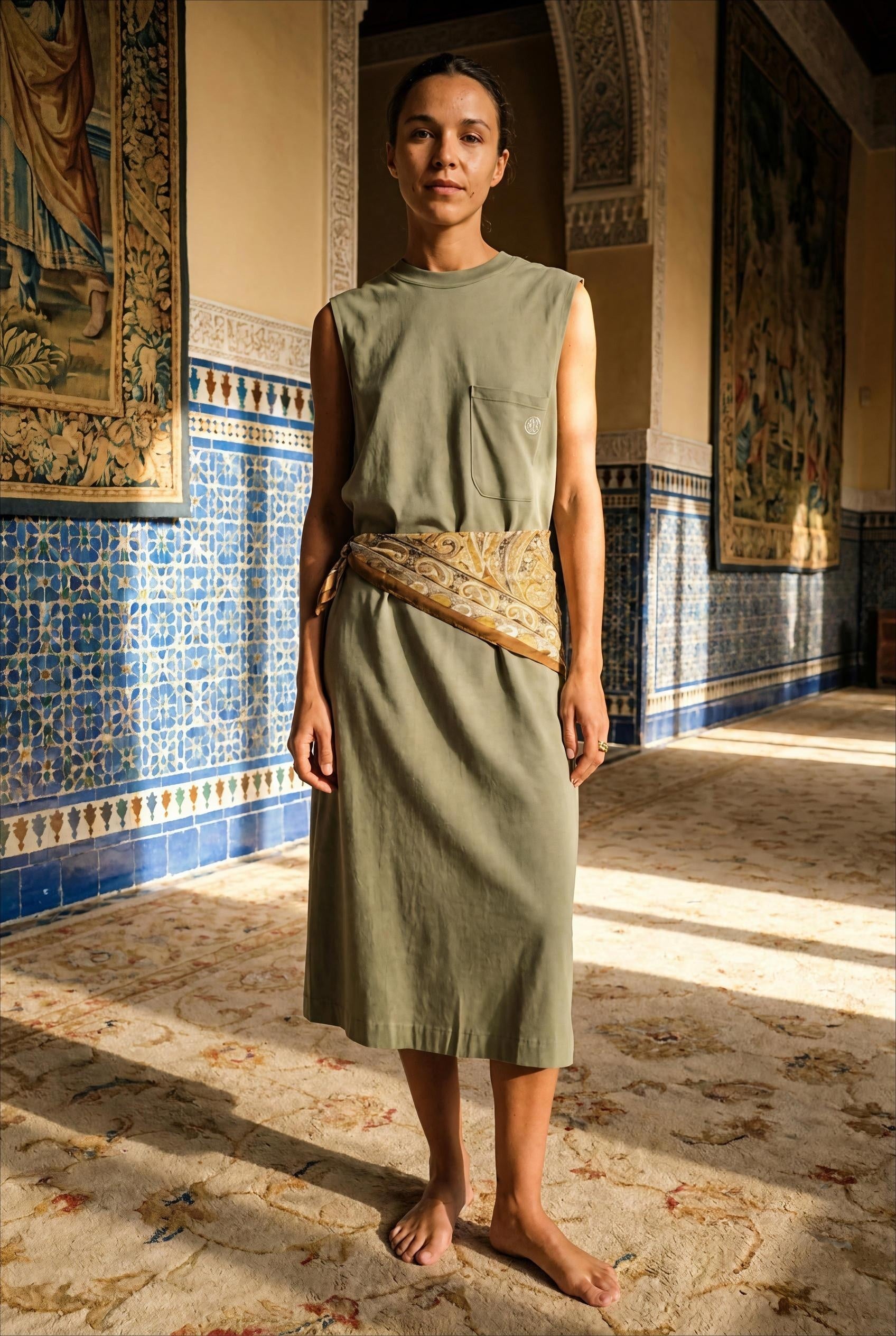 ROBE RIVEN KAKI - ORFEO ROBE
