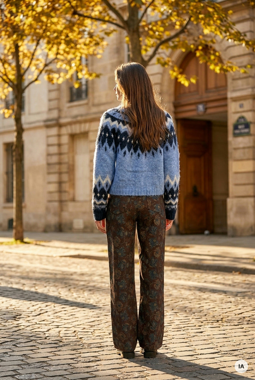 RONA CARDIGAN - THE KORNER CARDIGAN — Image générée par IA