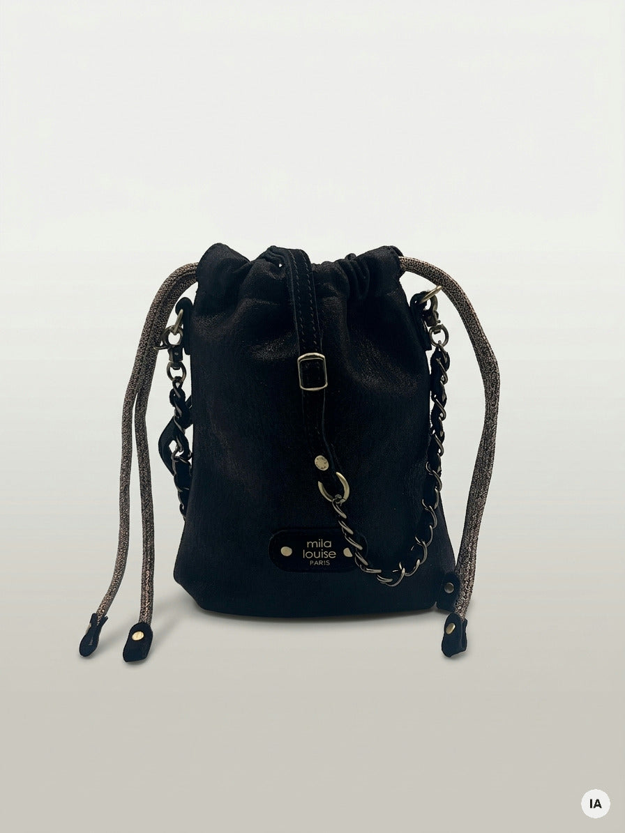 SAC MAI GR NOIR - MILA LOUISE Pochette — Image générée par IA