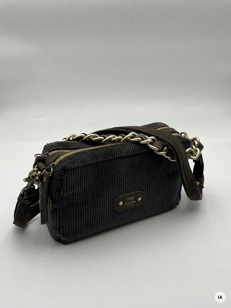SAC MAMA VFR2 GRIS - MILA LOUISE Sac à main — Image générée par IA