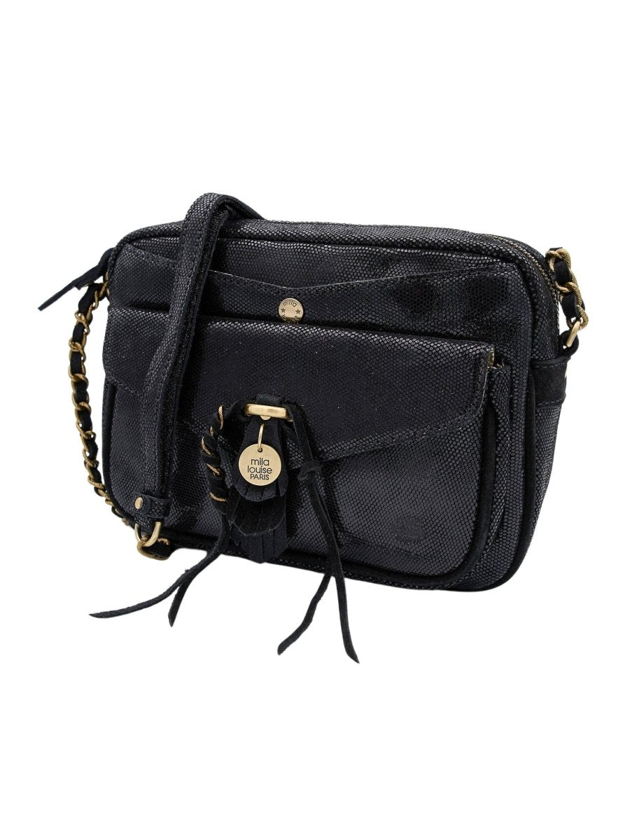 Sac Orelia BAC NOIR - MILA LOUISE Sac à main pour femme
