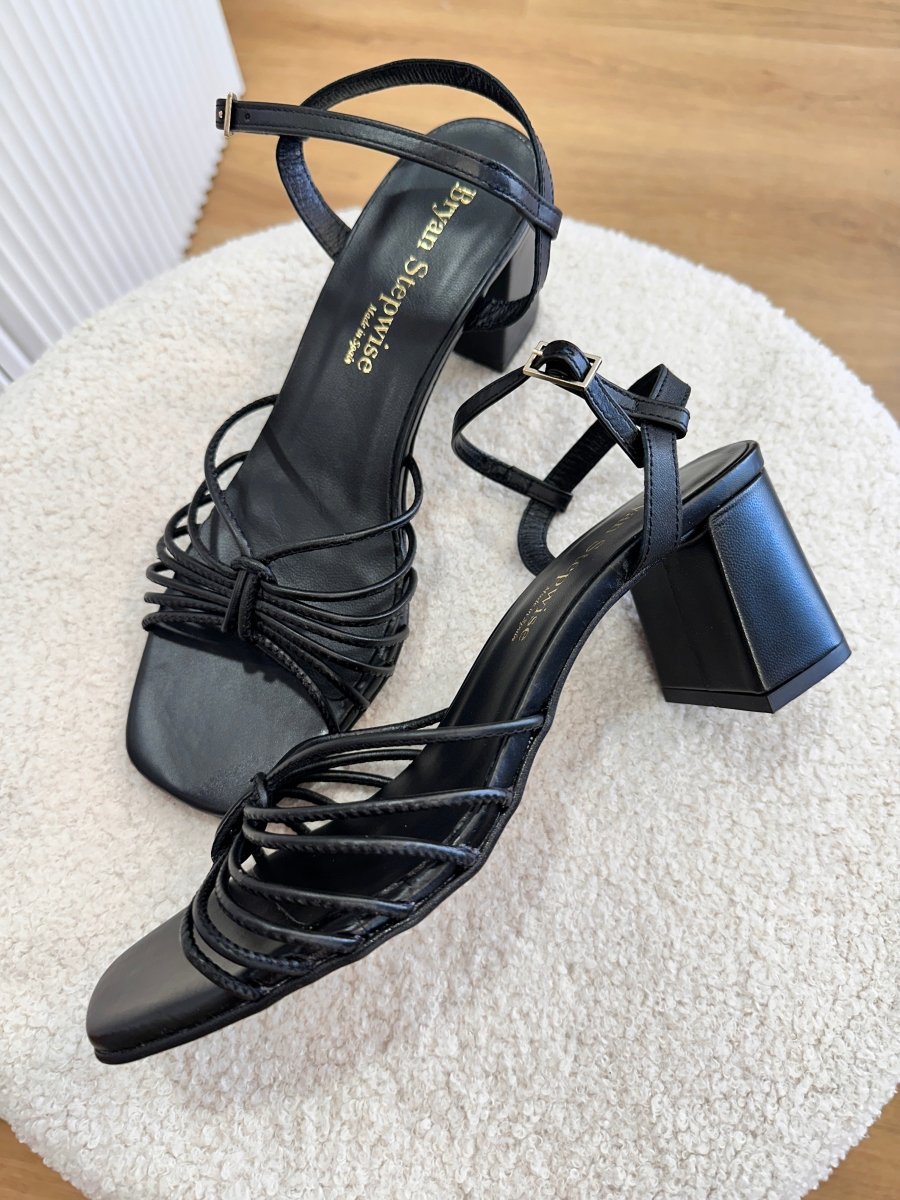 Sandales Hortense NOIR - BRYAN STEPWISE Sandales