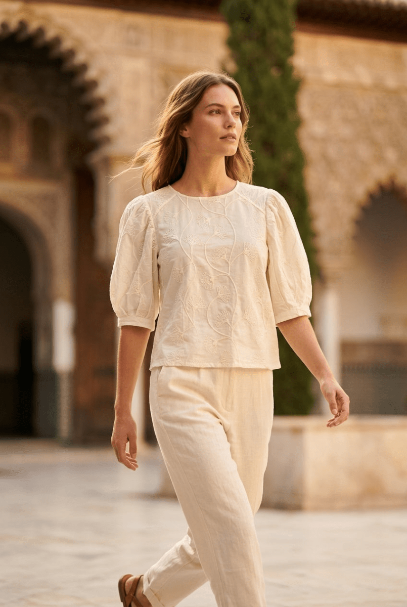Top Andalucia ECRU - WILD PONY Top