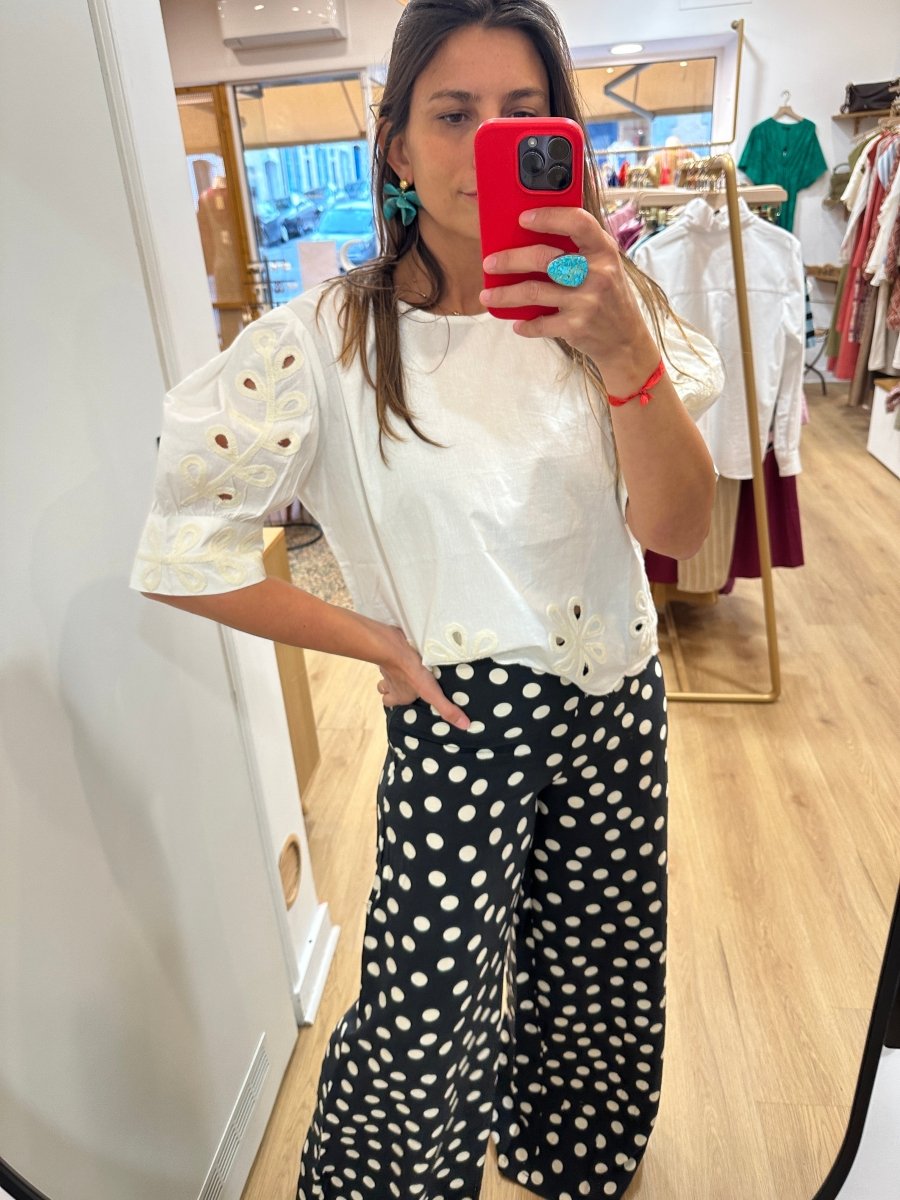 Top Begur ECRU - WILD PONY Top