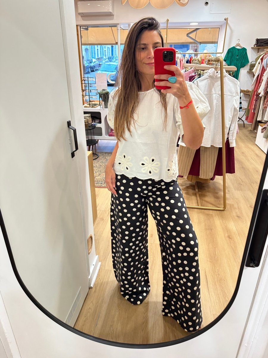 Top Begur ECRU - WILD PONY Top